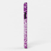Coques Case-Mate iPhone Fleurs Dahlia, Motif De Fleurs, Dahlia Violet (Dos/Droite)