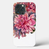Coques Case-Mate iPhone fleurs dahlias (Verso)