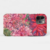 Coques Case-Mate iPhone fleurs dahlias (Dos (Horizontal))