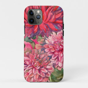 Etui iPhone Case-Mate fleurs dahlias