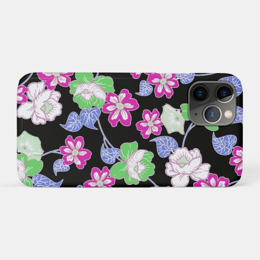 Coques Case-Mate iPhone fleurs d'allotissement (Dos (Horizontal))
