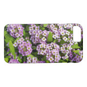 Coques Case-Mate iPhone fleurs d'alyssum mauve (Dos (Horizontal))