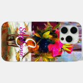 Coques Case-Mate iPhone Fleurs d'amour PM0001 (Verso (horizontal))