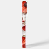 COQUES Case-Mate iPhone FLEURS D'ANÉMONE ROUGE BLANC 3-D REGARDANT POPPY (Verso / Droite)