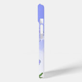 Coques Case-Mate iPhone Fleurs d'anémones bleues violettes (Verso / Gauche)