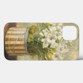Coques Case-Mate iPhone Fleurs dans une boîte de Casquette (Verso (horizontal))