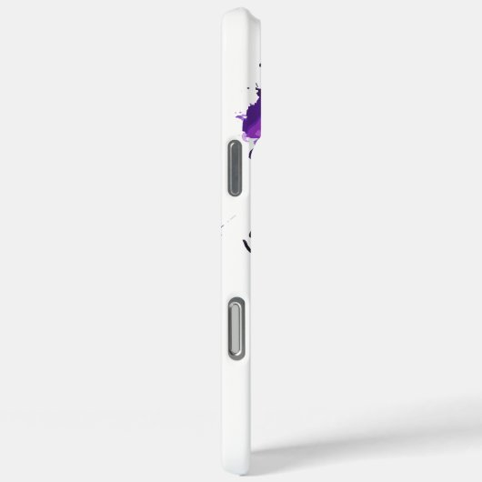 Coques Case-Mate iPhone Fleurs d'aquarelle Abstraites (Verso / Droite)