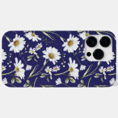Coques Case-Mate iPhone Fleurs d'aquarelle blanche (Verso (horizontal))