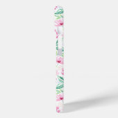 Coques Case-Mate iPhone Fleurs d'aquarelle et feuilles (Verso / Gauche)