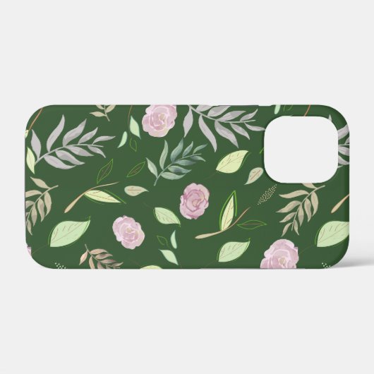 Coques Case-Mate iPhone Fleurs d'aquarelle festive 8 (Verso (horizontal))