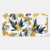 Coques Case-Mate iPhone Fleurs d'aquarelle : motif d'été vibrant. (Verso (horizontal))