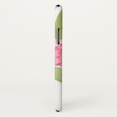 Coques Case-Mate iPhone Fleurs d'aquarelle rose exotique (Dos/Droite)