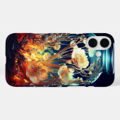 Coques Case-Mate iPhone Fleurs d'art (Verso (horizontal))