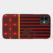 Coques Case-Mate iPhone Fleurs d'art rétro (Dos (Horizontal))