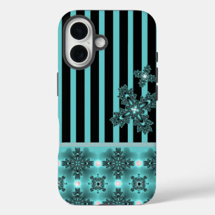 Coques iPhone 16 Fleurs d'art rétro