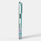 Coques Case-Mate iPhone Fleurs d'art rétro (Verso / Droite)