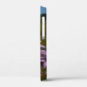 Coques Case-Mate iPhone Fleurs d'aster violet au Mont Rainier (Verso / Gauche)