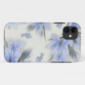 Coques Case-Mate iPhone Fleurs de bleu (Dos (Horizontal))