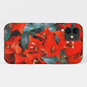 Coques Case-Mate iPhone Fleurs de bougainvillée rouge vibrant (Dos (Horizontal))