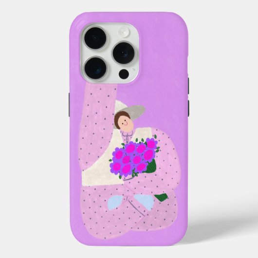 Coques Case-Mate iPhone Fleurs de câlin (Verso)