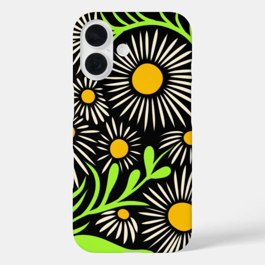 Coques Case-Mate iPhone Fleurs de camomille (Verso)