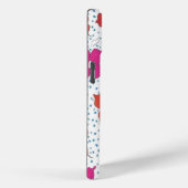 Coques Case-Mate iPhone Fleurs de célébration et pois (Verso / Droite)