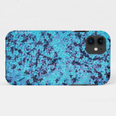 Coques Case-Mate iPhone Fleurs de cerisier bleues (Dos (Horizontal))