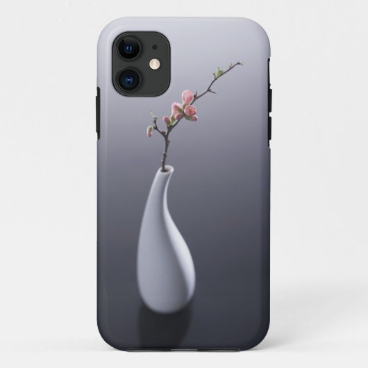 Coques Case-Mate iPhone Fleurs de cerisier dans le vase (Dos)