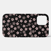 Coques Case-Mate iPhone Fleurs de cerisier, design japonais (Verso (horizontal))