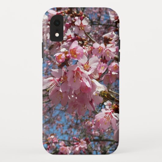 Coques Case-Mate iPhone Fleurs de cerisier et fleurs de printemps roses d' (Dos)