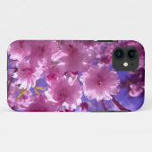 Coques Case-Mate iPhone Fleurs de cerisier roses (Dos (Horizontal))