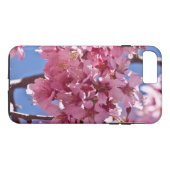 Coques Case-Mate iPhone Fleurs de cerisier Sakura Étoiles rouges (Dos (Horizontal))
