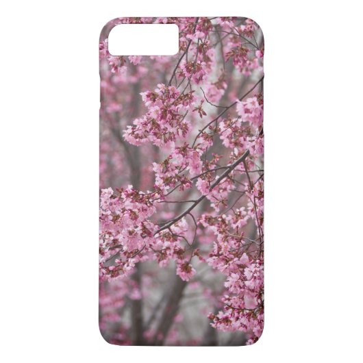 Coques Case-Mate iPhone Fleurs de cerisier Sakura rose flottant (Dos)