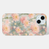Coques Case-Mate iPhone Fleurs de chrysanthème (Verso (horizontal))