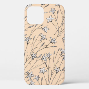 Case-Mate iPhone Case fleurs de cloches motifs transparentes pastel