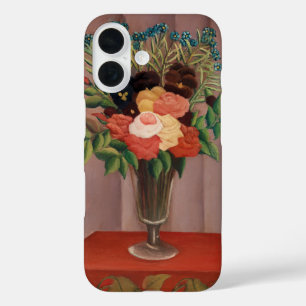 Coques iPhone 16 Fleurs de cottage vintage Henri Rousseau français