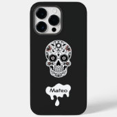 Coques Case-Mate iPhone Fleurs de crâne de sucre Halloween mignonne Beau N (Verso)