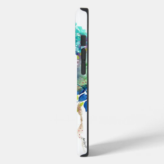 Coques Case-Mate iPhone Fleurs de goutte (Verso / Gauche)