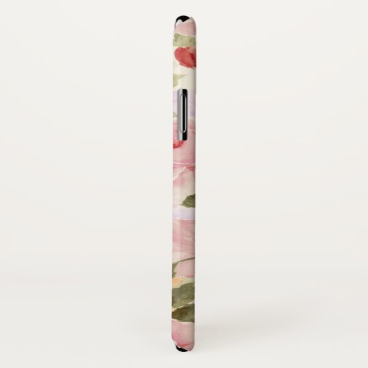 Coques Case-Mate iPhone Fleurs de jardin (Dos/Droite)