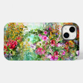 Coques Case-Mate iPhone Fleurs de jardin (Verso (horizontal))