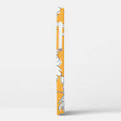 Coques Case-Mate iPhone Fleurs de jardin abstraites dessinées à la main. D (Verso / Gauche)