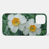 Coques Case-Mate iPhone Fleurs de jonquille (Verso (horizontal))