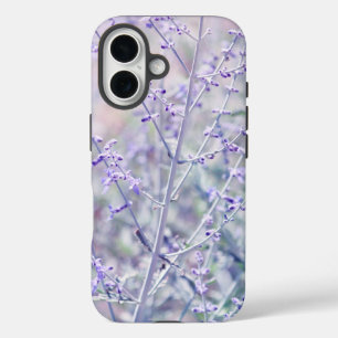 Coques iPhone 16 Fleurs de lavande souple