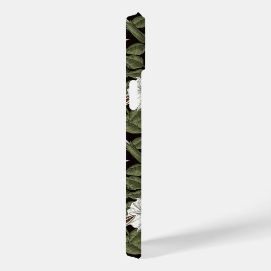 Coques Case-Mate iPhone Fleurs de lune et sphinx Mois (Verso / Droite)