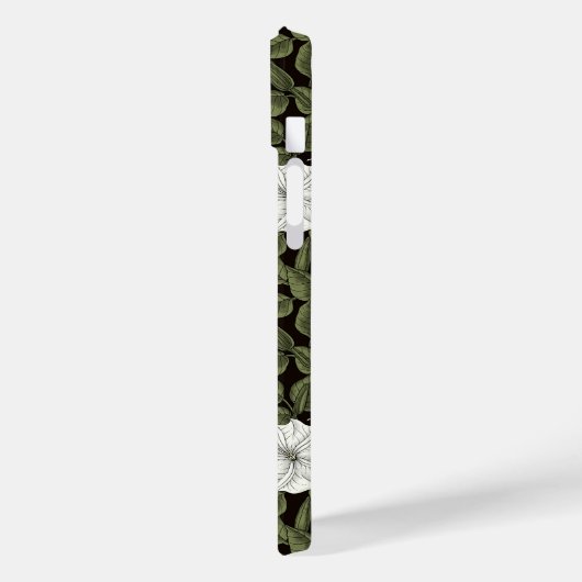 Coques Case-Mate iPhone Fleurs de lune et sphinx Mois (Verso / Gauche)