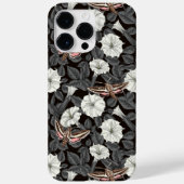 Coques Case-Mate iPhone Fleurs de lune et sphinx Moths 2 (Verso)