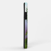 Coques Case-Mate iPhone fleurs de magnolia mauve (Dos/Droite)