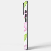 Coques Case-Mate iPhone Fleurs de Magnolia Rose (Verso / Gauche)