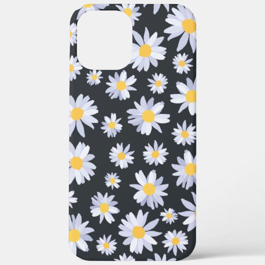 Coques Case-Mate iPhone Fleurs de marguerite blanche classique Botanique (Verso)