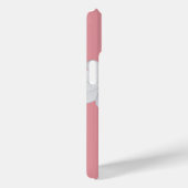 Coques Case-Mate iPhone Fleurs de marguerite blanche mignonne Saumon rose (Verso / Droite)